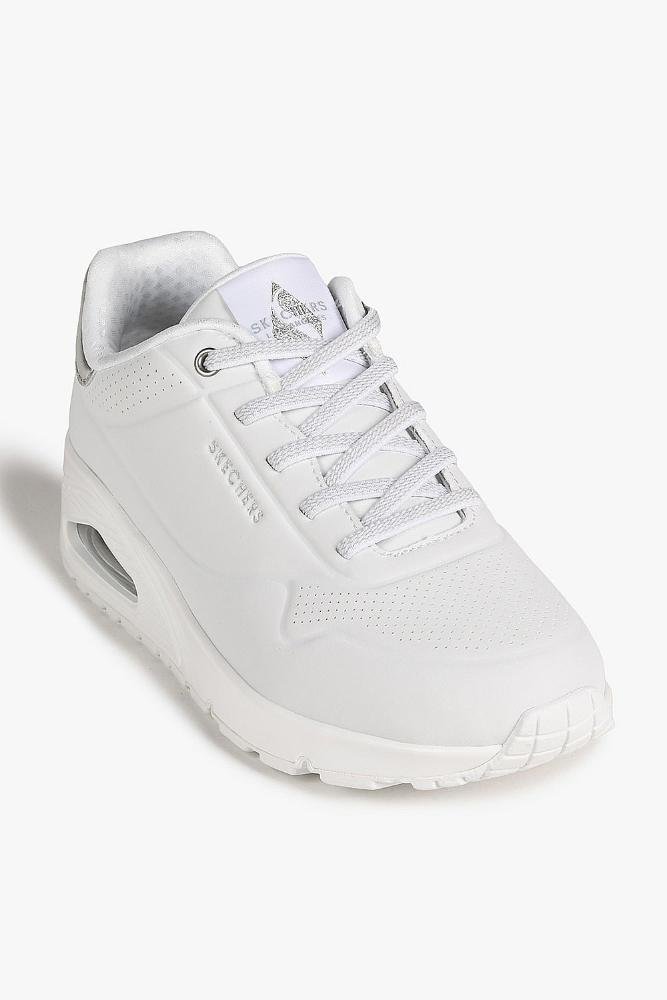 Tênis Skechers Uno Shimmer Away Feminino Branco 4