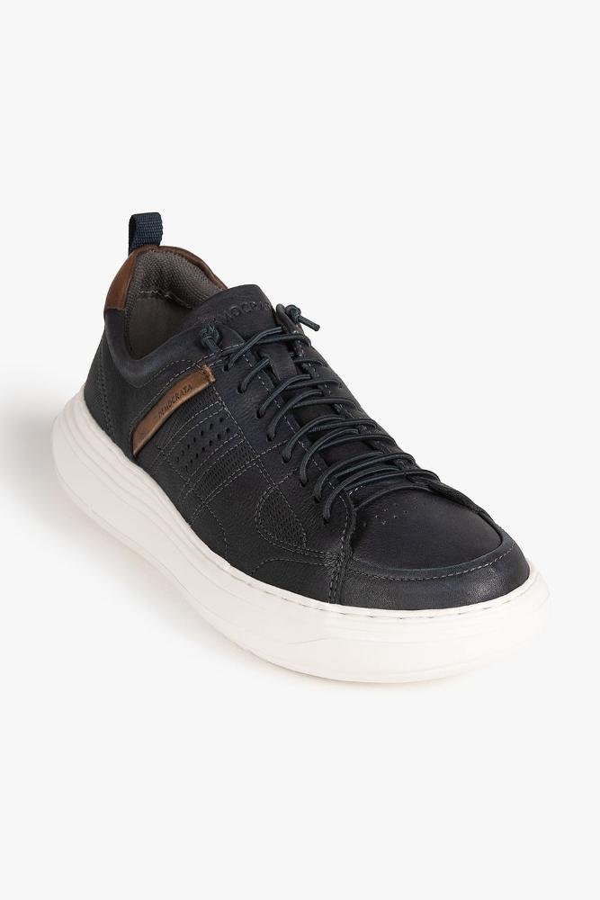 Tênis Masculino Democrata Denim Joe Ultra Light Azul Marinho 8