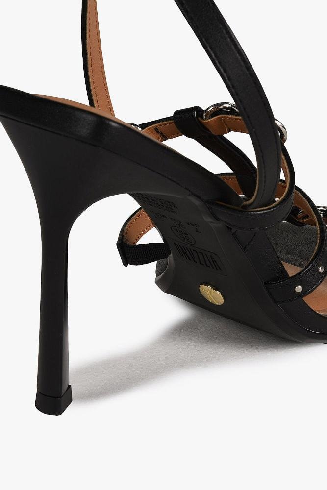 Sandália Feminina Salto Alto Vizzano Geiza Preto 4