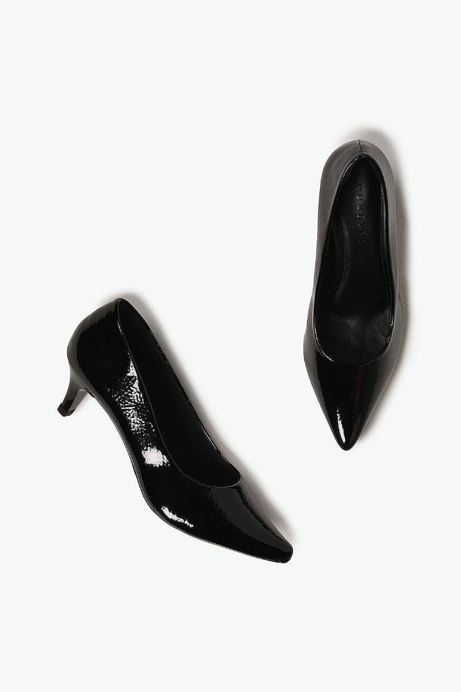 Scarpin Feminino Salto Médio Mundial Acley Preto 3