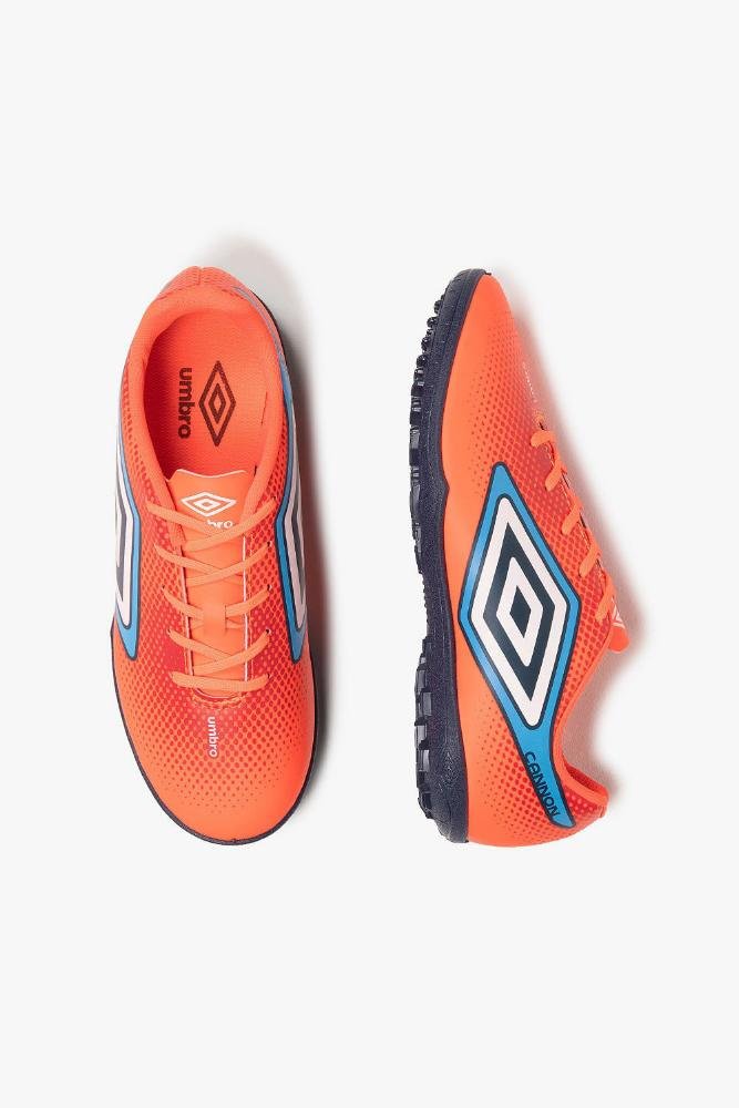 Chuteira Masculina Society Umbro Cannon Laranja 3
