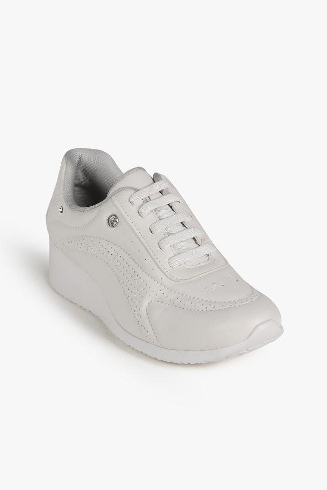 Conforto Feminino Plataforma Kolosh Lauriane Off White 4