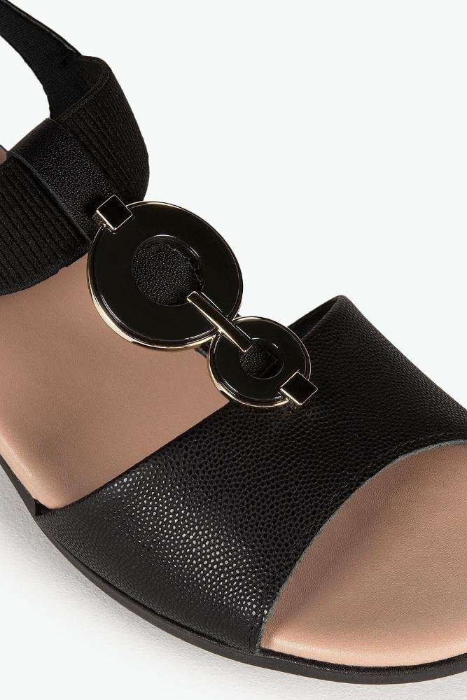 Conforto Feminino Salto Médio Usaflex Beatrize Preto 2