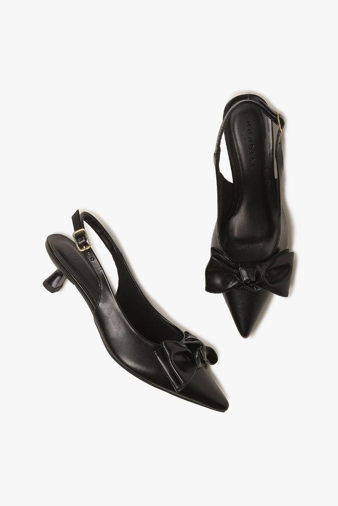 Sapato Feminino Slingback Mundial Olympia Preto 3