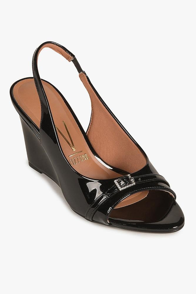 Sandália Feminina Anabela Vizzano Maristela Preto 4
