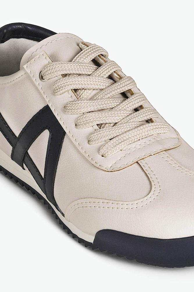 Tênis Feminino Casual Mundial Paiva Off White/Azul 2