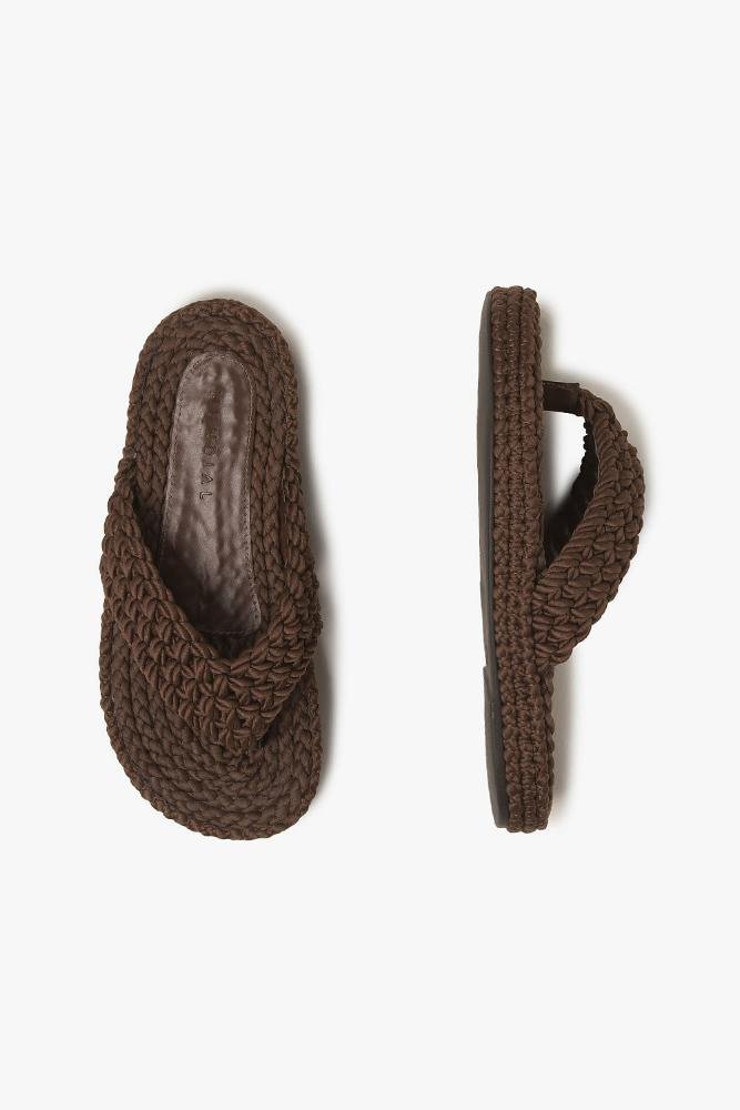 Tamanco Feminino Flatform Mundial Melisse Café 3