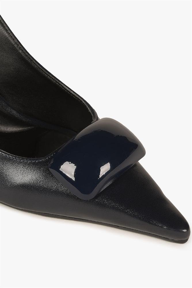Sapato Feminino Slingback Mundial Istela Preto 2