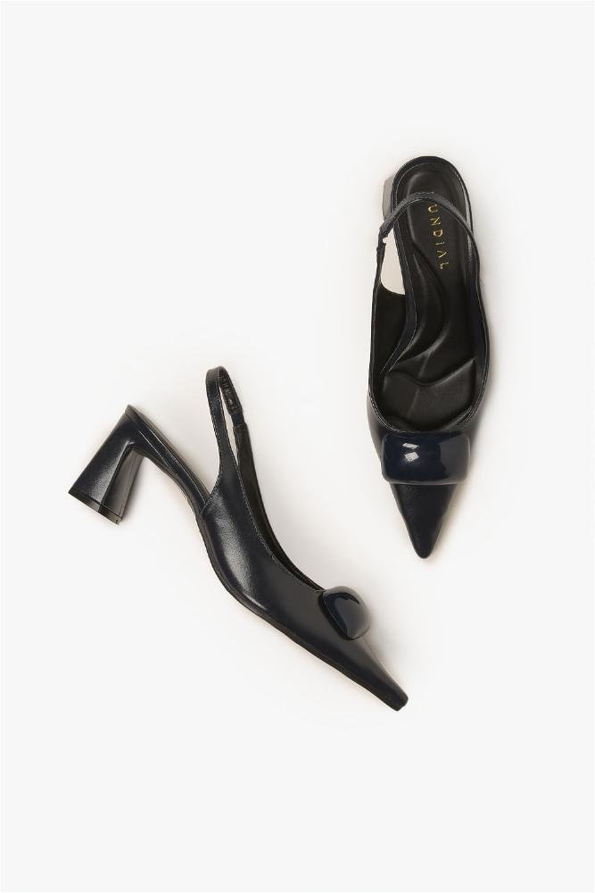 Sapato Feminino Slingback Mundial Istela Preto 3