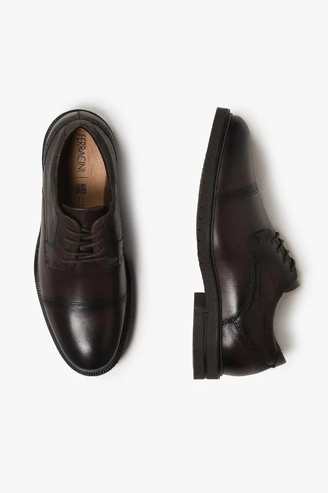 Sapato Casual Masculino Ferracini Firenze Café 3
