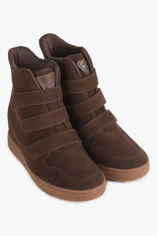 Tênis Sneaker Feminino QUIZ Kora Café 3