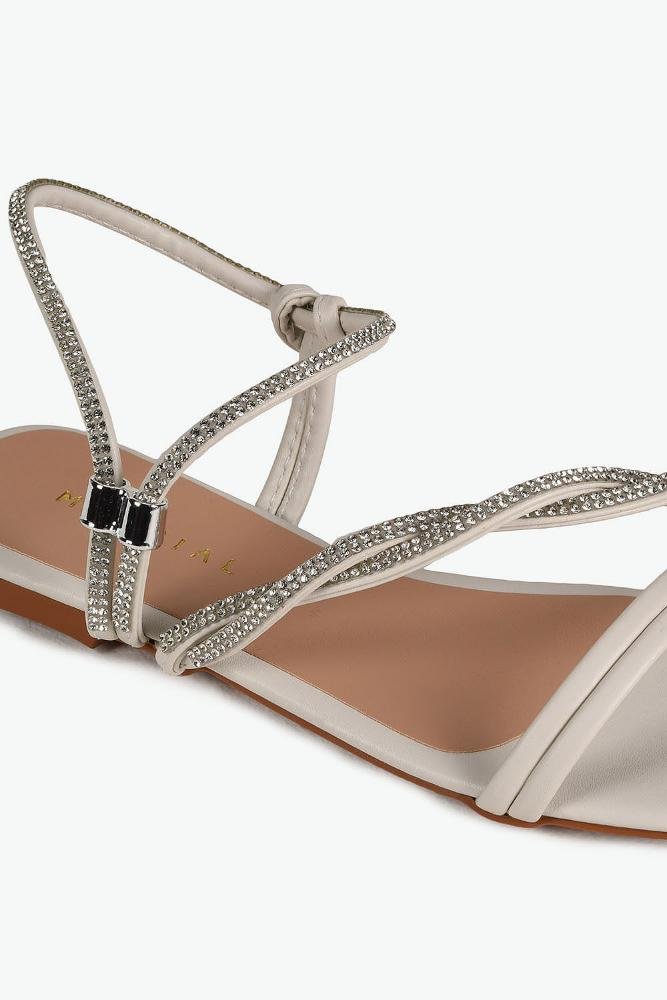 Rasteira Feminina Mundial Yarina Off White 2