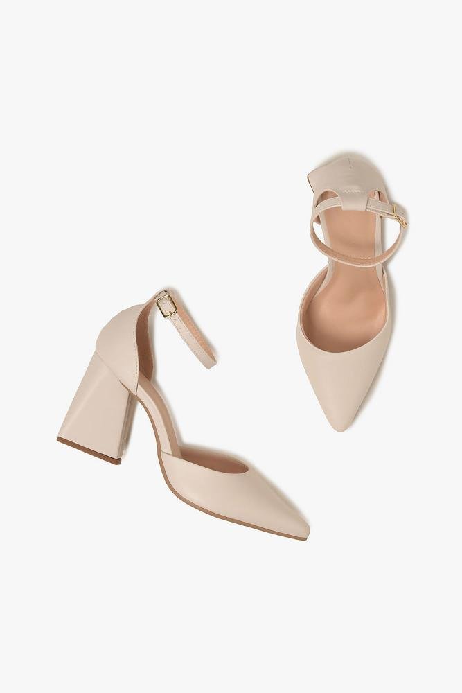 Sapato Feminino Salto Alto Mundial Antonely Off White 3