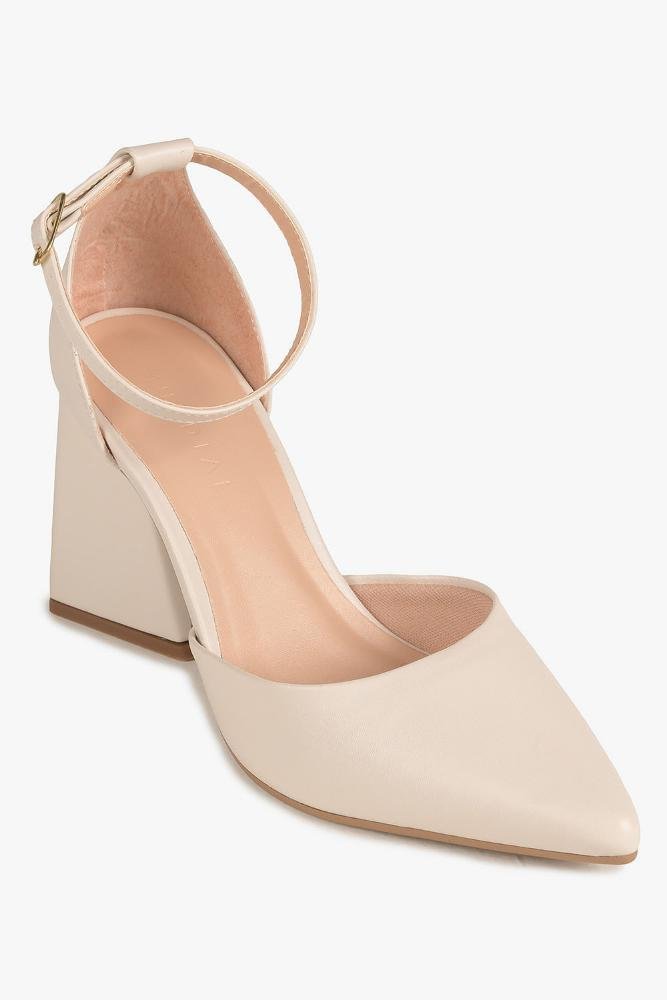 Sapato Feminino Salto Alto Mundial Antonely Off White 4