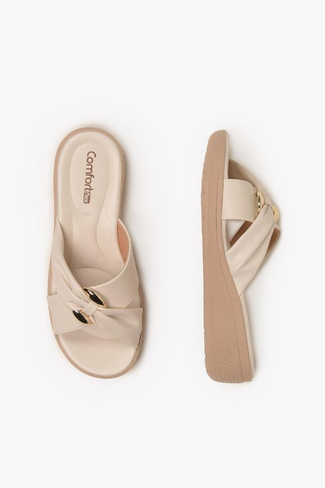 Conforto Feminino Comfortflex Zenobia Off White 3