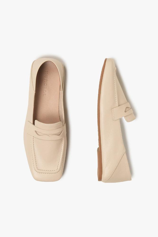 Mocassim Feminino Mundial Leiany Off White 3