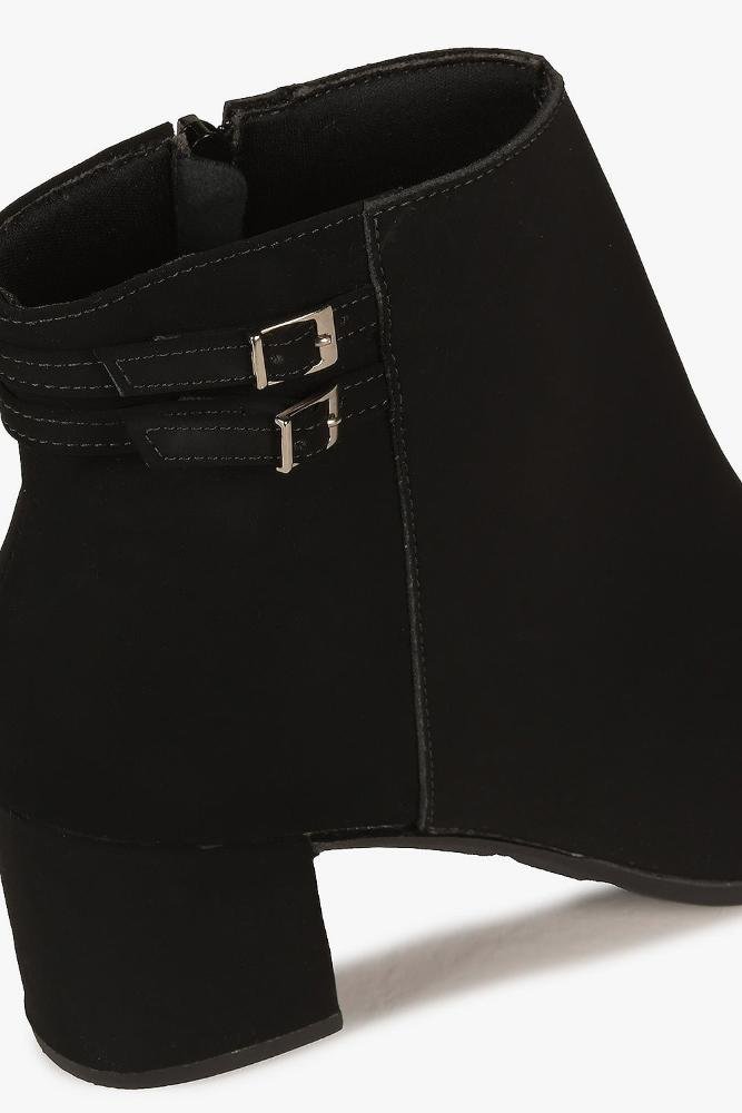 Bota Feminina Cano Curto Costes Elisandre Preto 2