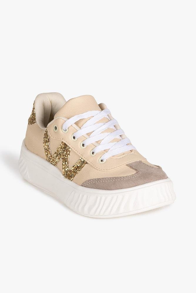 Tênis Casual Infantil Lps World Colors July Bege 6