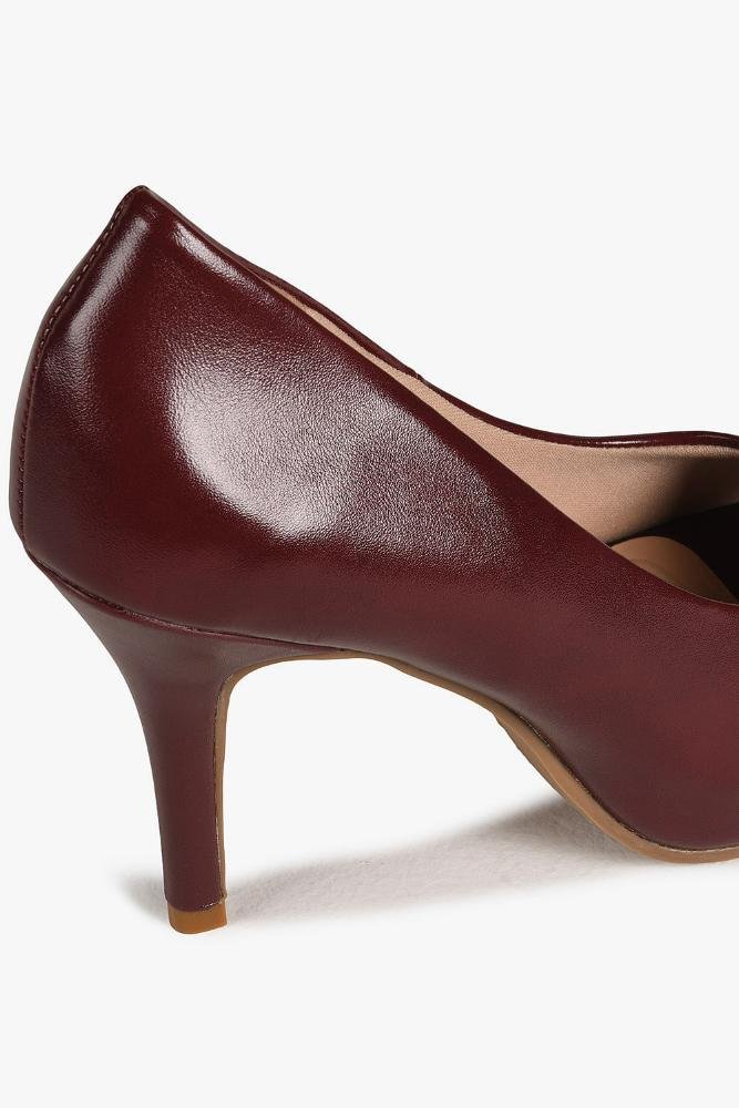 Sapato Feminino Peep Toe Salto Alto Mundial Luiza Vermelho 2