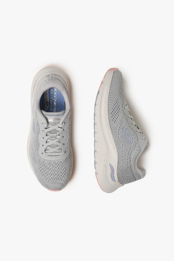 Tênis Skechers Arch Fit 2.0 Big League Feminino Cinza 4