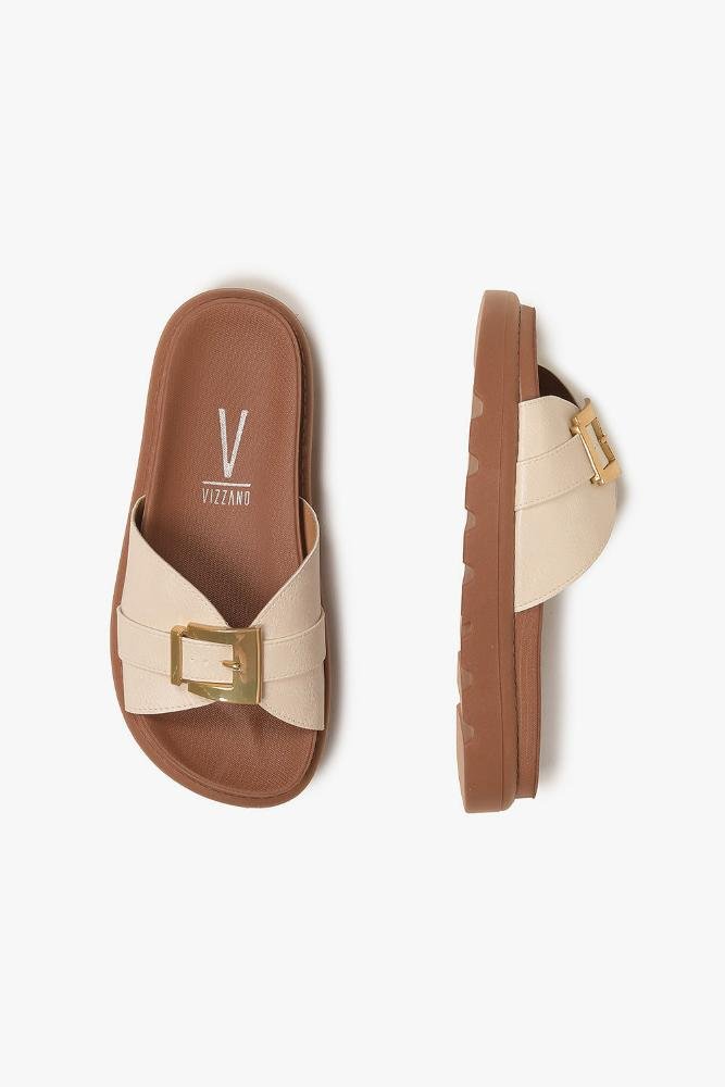 Papete Feminina Vizzano Denise Off White 3
