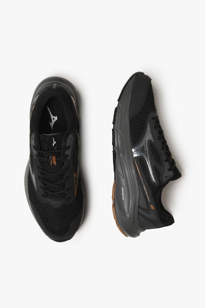 Tênis Masculino Mizuno Hawk 6 Preto 3