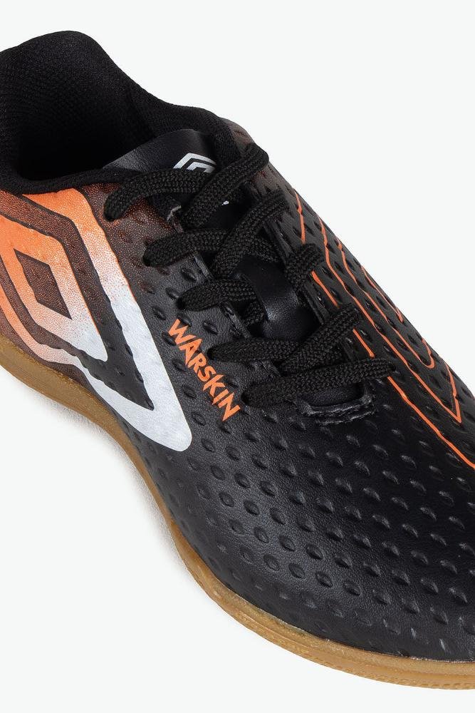 Chuteira Infantil Futsal Umbro Warskin Preto 2