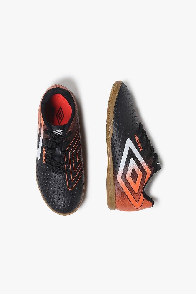 Chuteira Infantil Futsal Umbro Warskin Preto 3