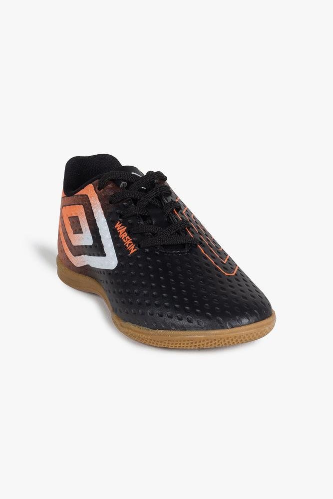 Chuteira Infantil Futsal Umbro Warskin Preto 4