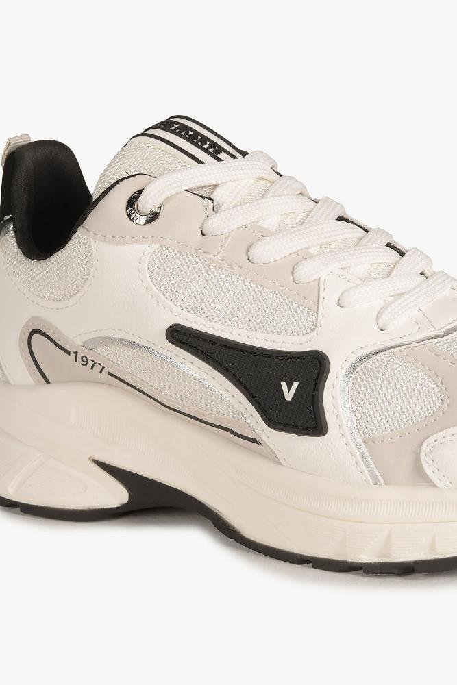 Tênis Feminino Via Marte Tessa Off White/Preto 2