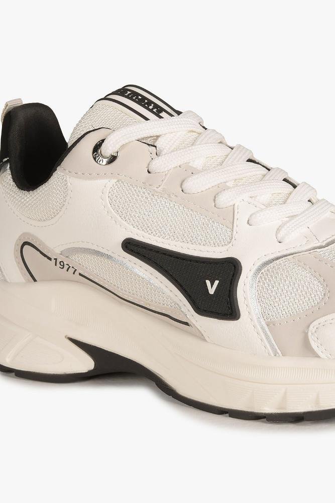 Tênis Feminino Via Marte Tessa Off White/Preto 2