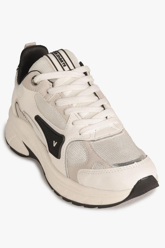 Tênis Feminino Via Marte Tessa Off White/Preto 4