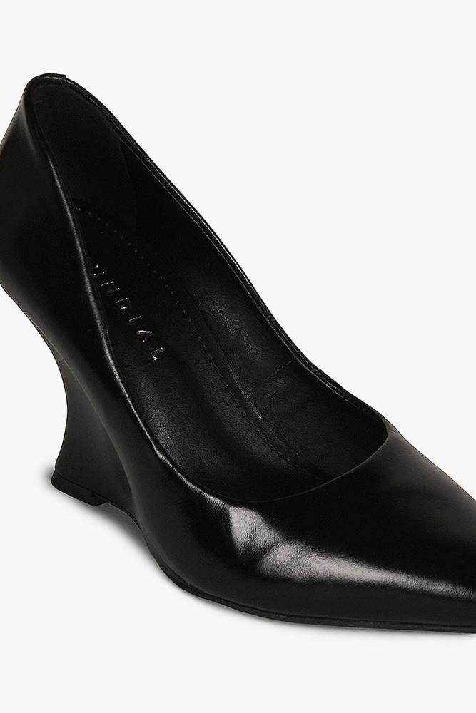 Sapato Feminino Anabela Mundial Maiza Preto 4