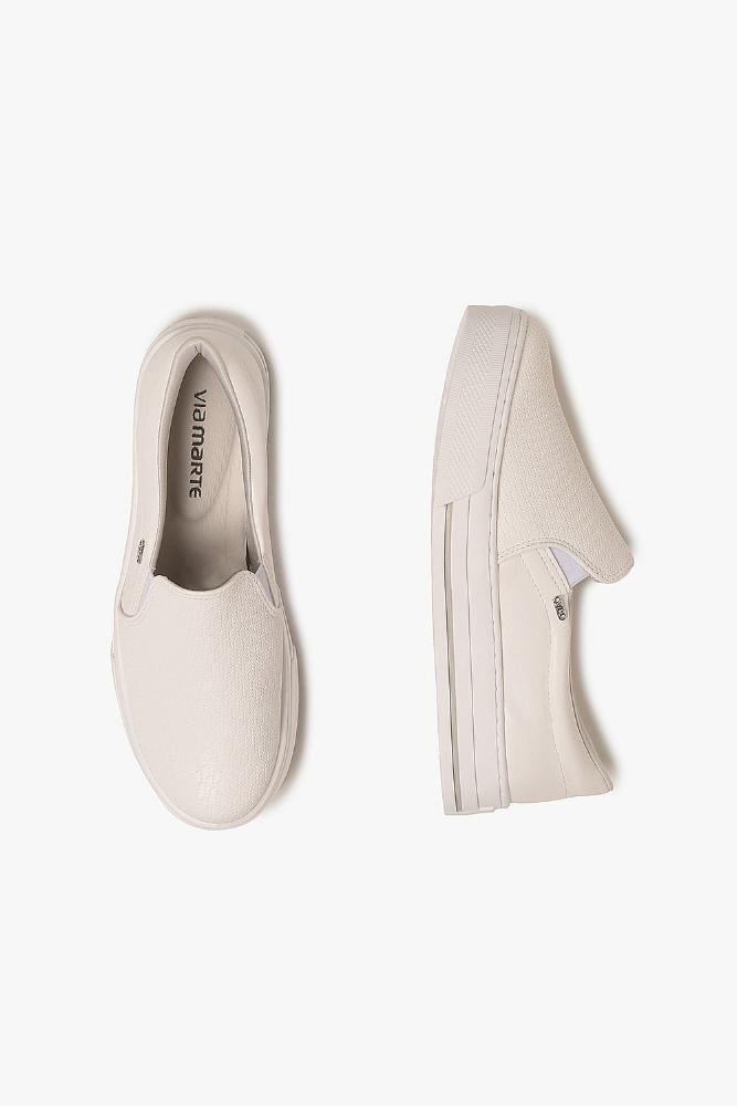 Tênis Feminino Via Marte Liane Off White 3