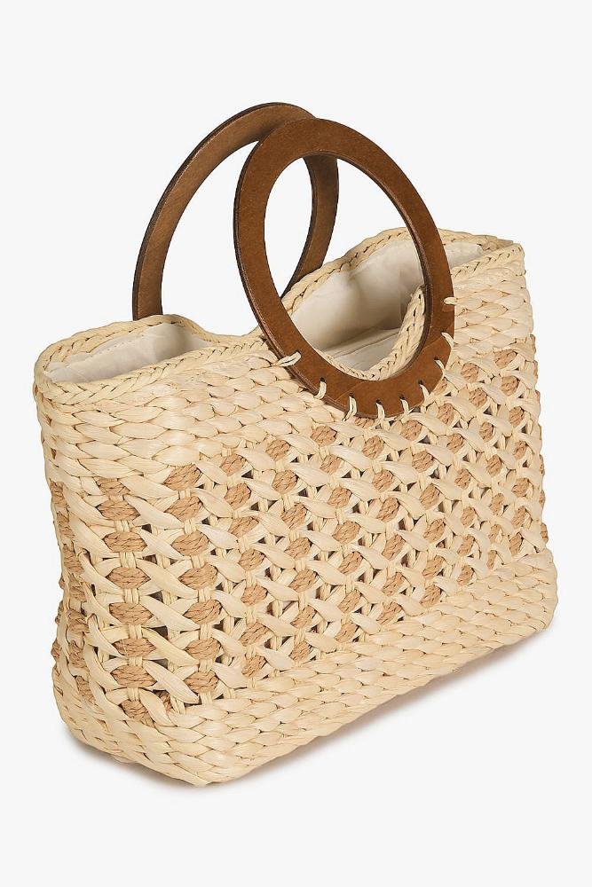 Bolsa Média Feminina Reprel Keitty Bege 2