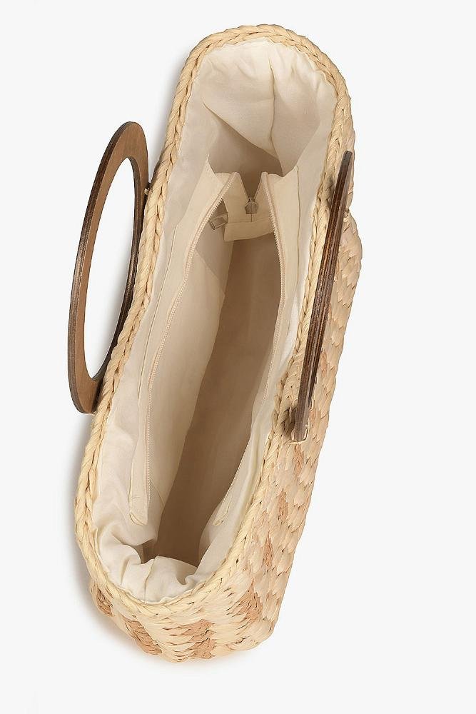 Bolsa Média Feminina Reprel Keitty Bege 3