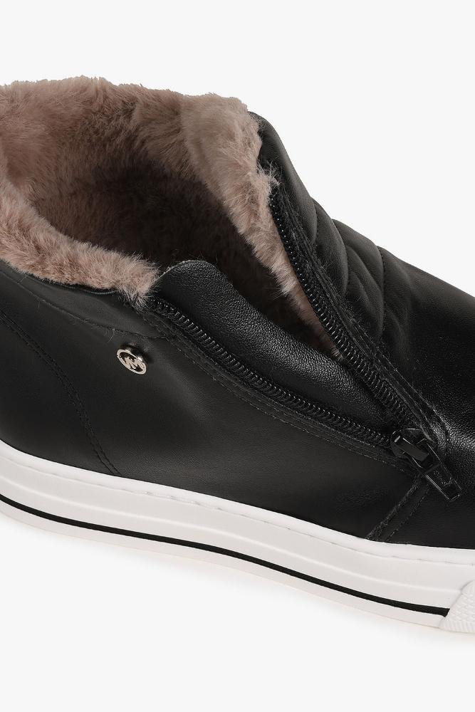 Tênis Feminino Cano Alto Via Marte Bulma Preto 5