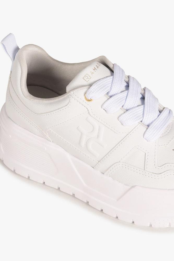 Tênis Feminino Plataforma Ramarim Daiana Branco 2