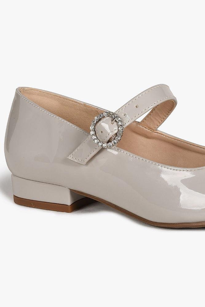 Sapato Feminino De Boneca Mundial Noemia Off White 2