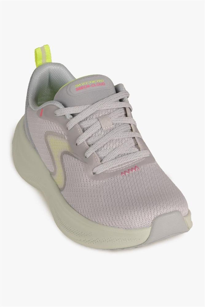Tênis Skechers Cloud Smooth Wave Feminino Cinza 4