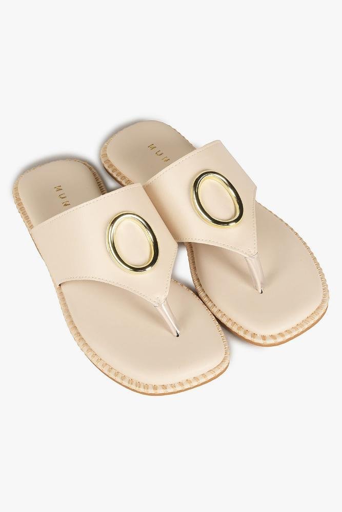 Rasteira Feminina Mundial Alnair Off White 6