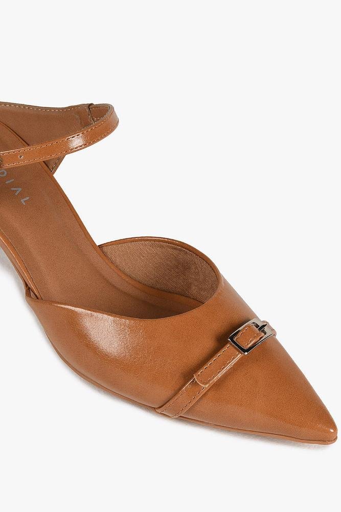 Mule Feminino Mundial Bethany Caramelo 2