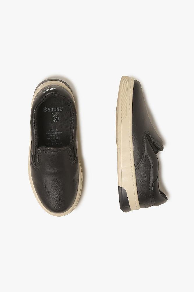 Sapatênis Infantil Zotto Miguelzinho Preto 3