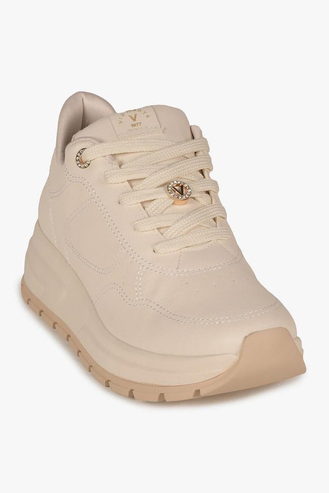 Tênis Feminino Plataforma Via Marte Alina Off White 4