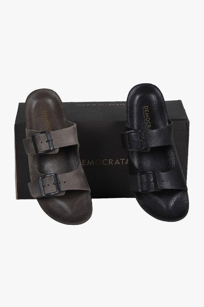 Sandália Masculina Democrata Easy Weekend Preto 4