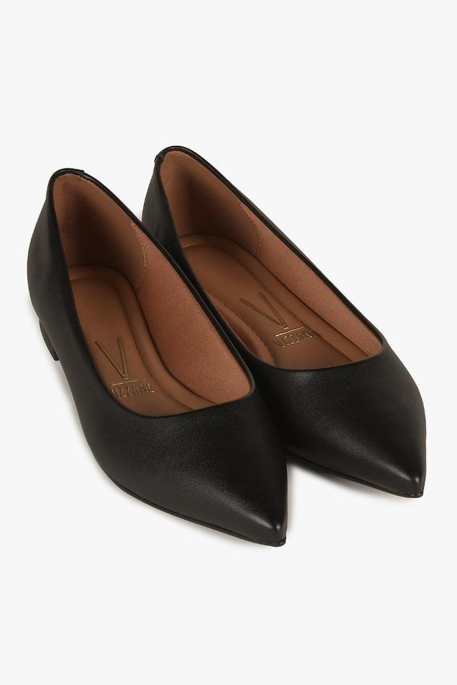 Sapatilha Feminina Bico Fino Vizzano Menah Preto 4