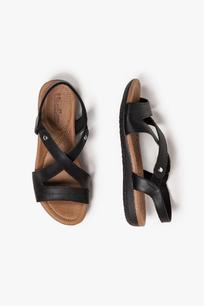 Conforto Feminino Usaflex Guida Preto 3