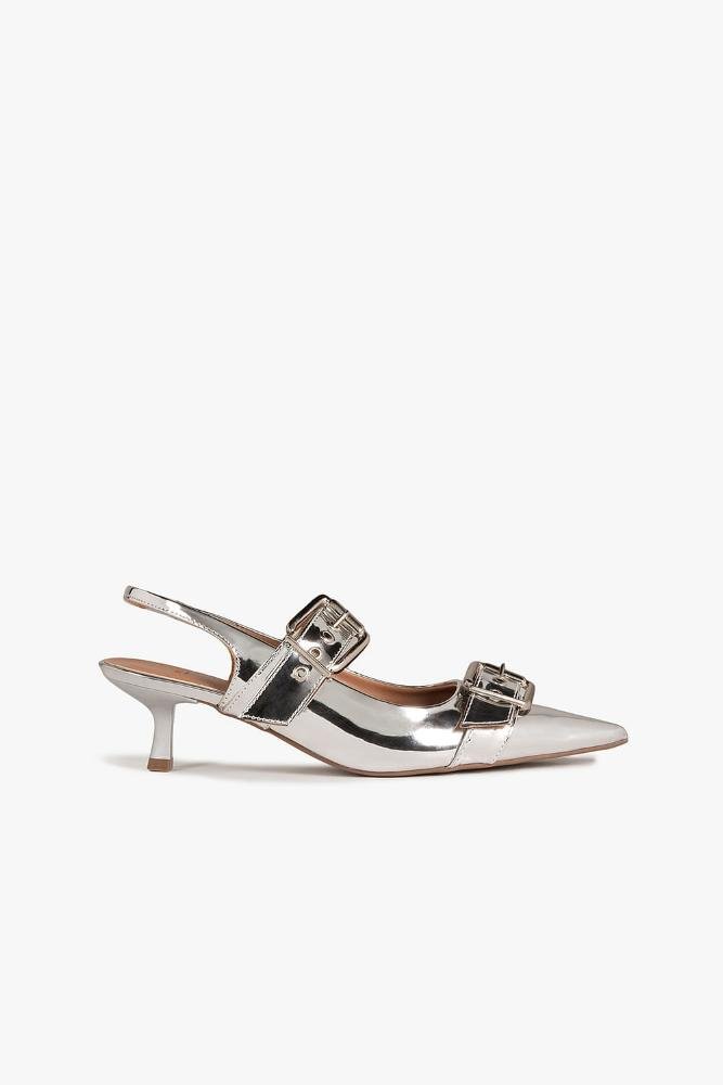 Scarpin Feminino Slingback Mundial Lila