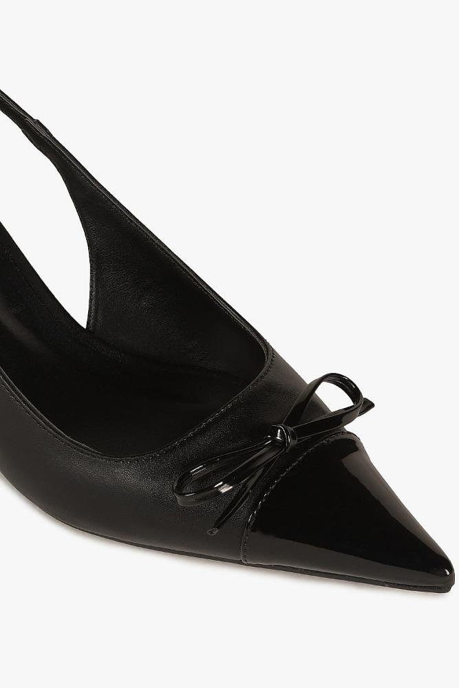 Sapato Feminino Slingback Mundial Polianna Preto 2