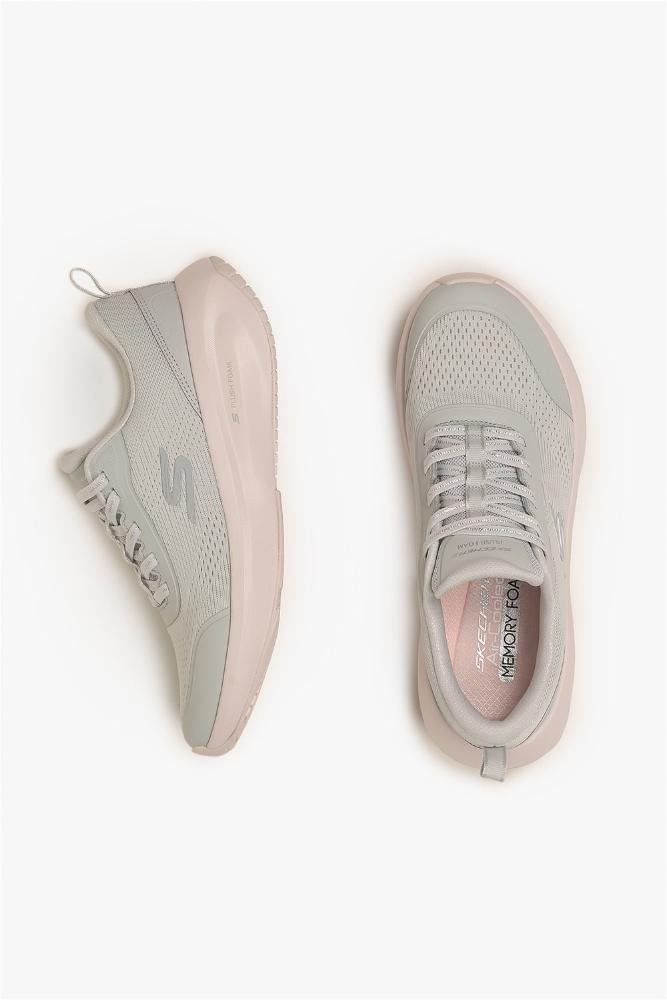 Tênis Skechers Plush Foam Feminino Cinza 3
